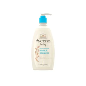 Aveeno Baby Daily Moisture Wash & Shampoo 532ml