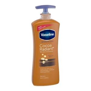 Vaseline Intensive Care Cocoa Radiant Rich Feeling Lotion.